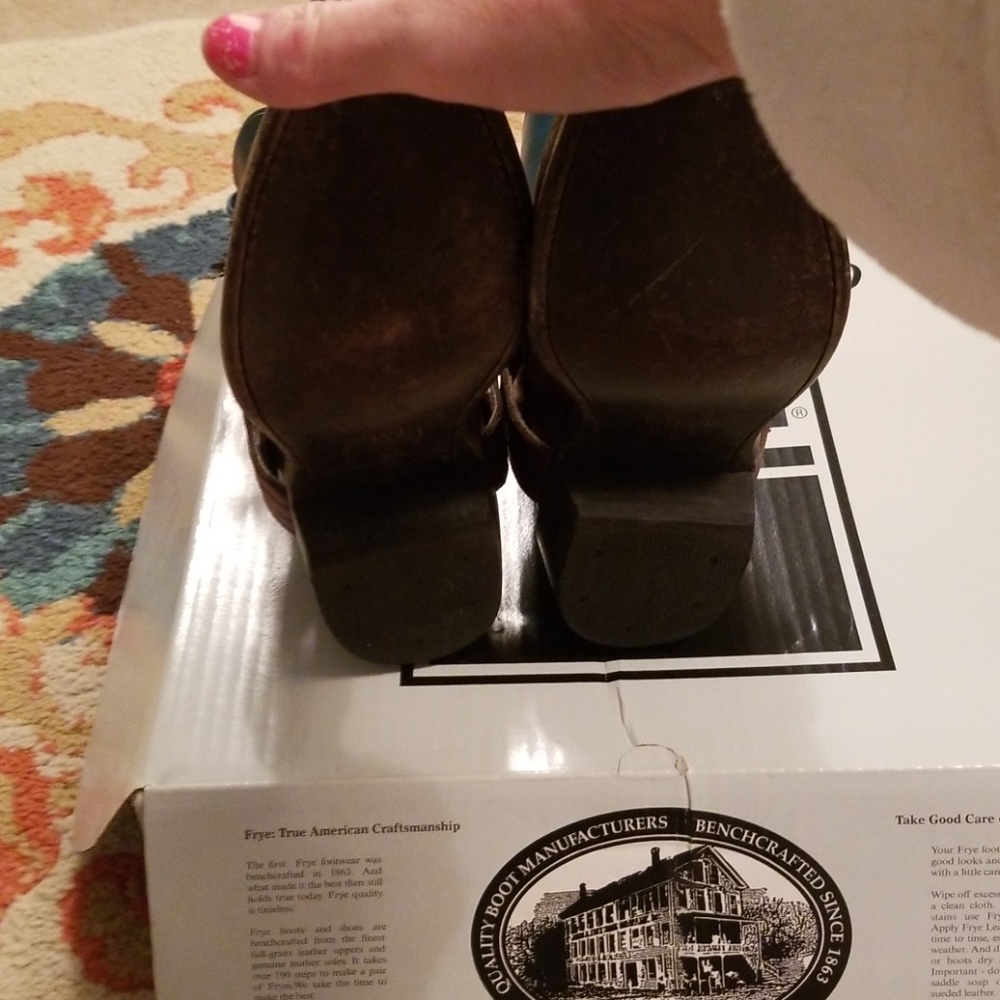 Frye Short Harness Boots - Picture 6 of 8